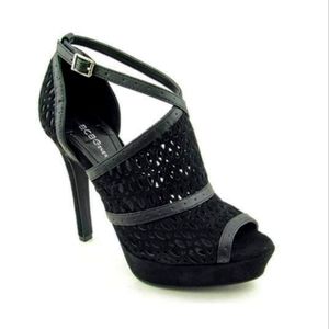 BCBG Black Heels Sz: 5.5